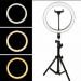 Ring light tripod stand 10''